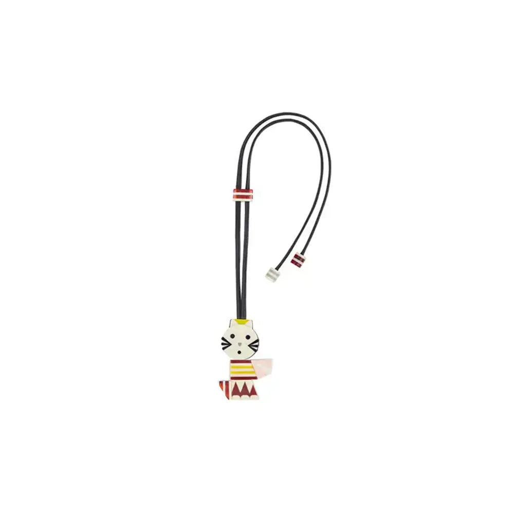 Rio Cat Figurine Pendant Necklace