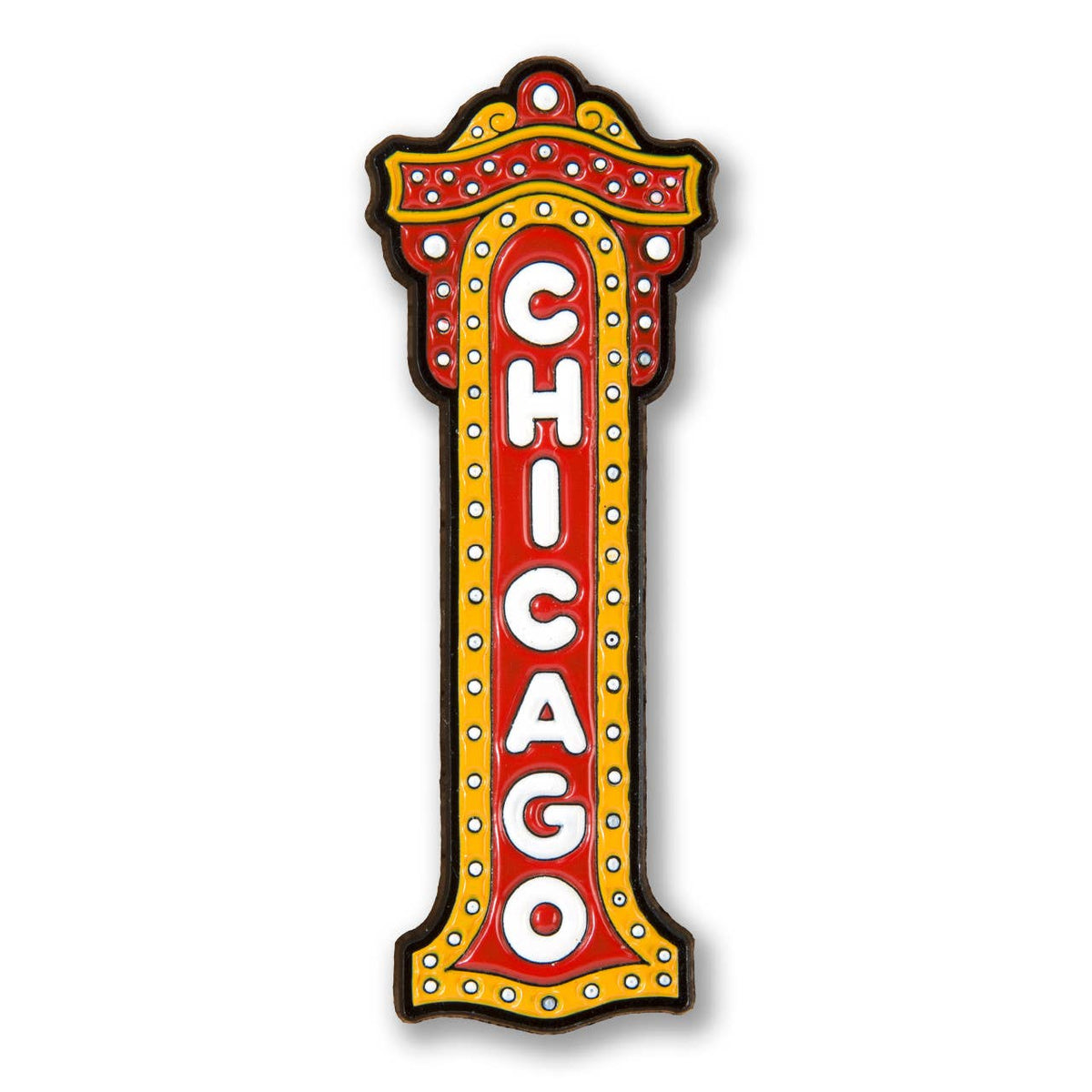 Chicago Theater Sign Enamel Pin