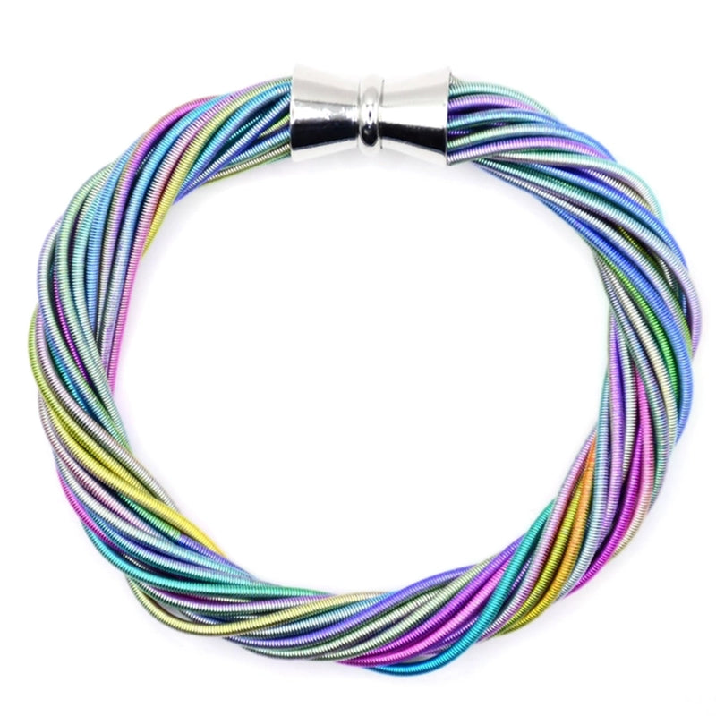 Multicolored Twist Bracelet