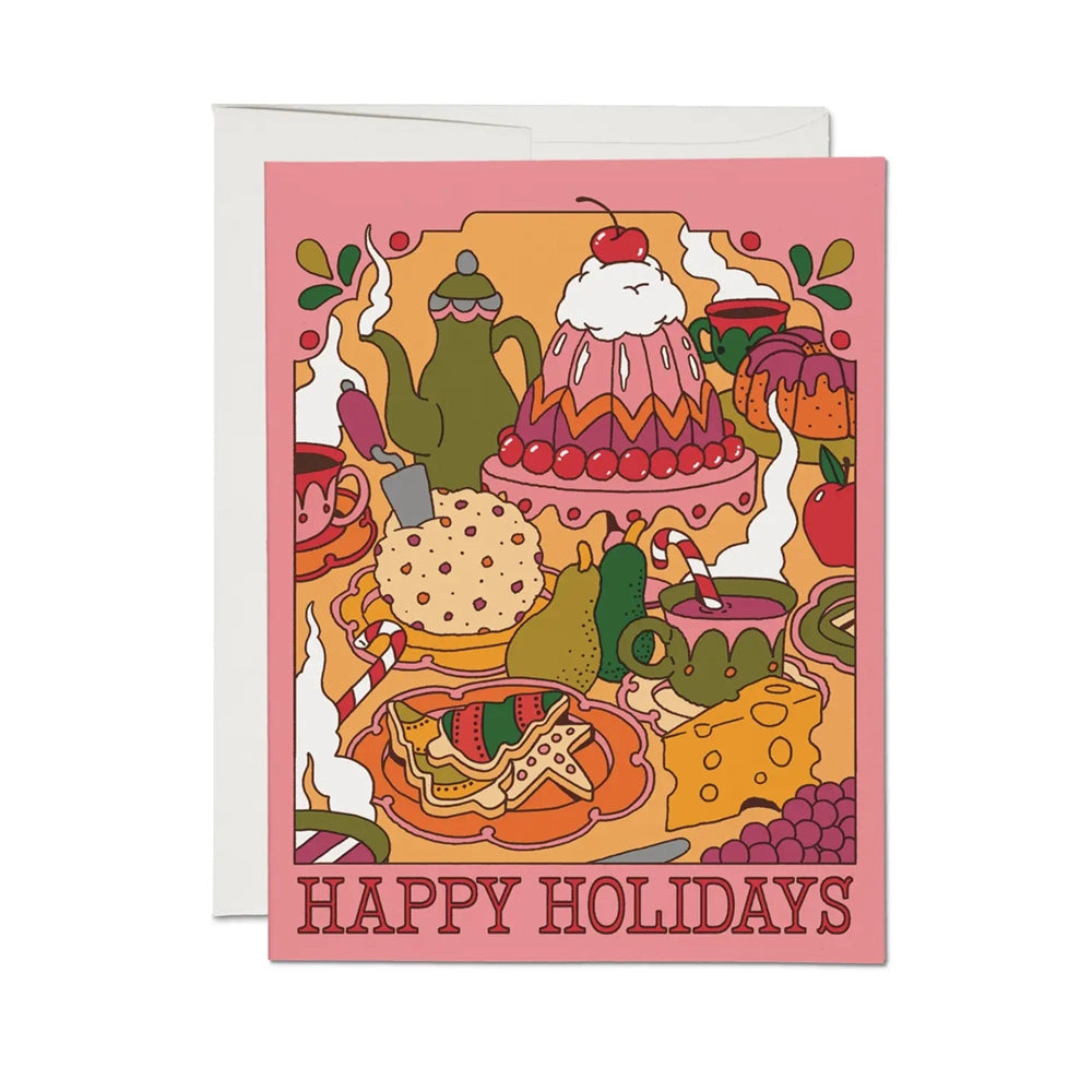 Happy Holidays Feast Card