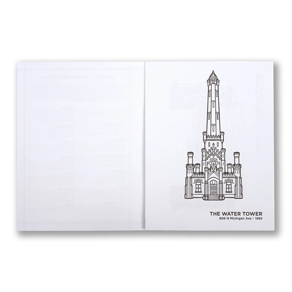 Chicago Architecture Coloring Book