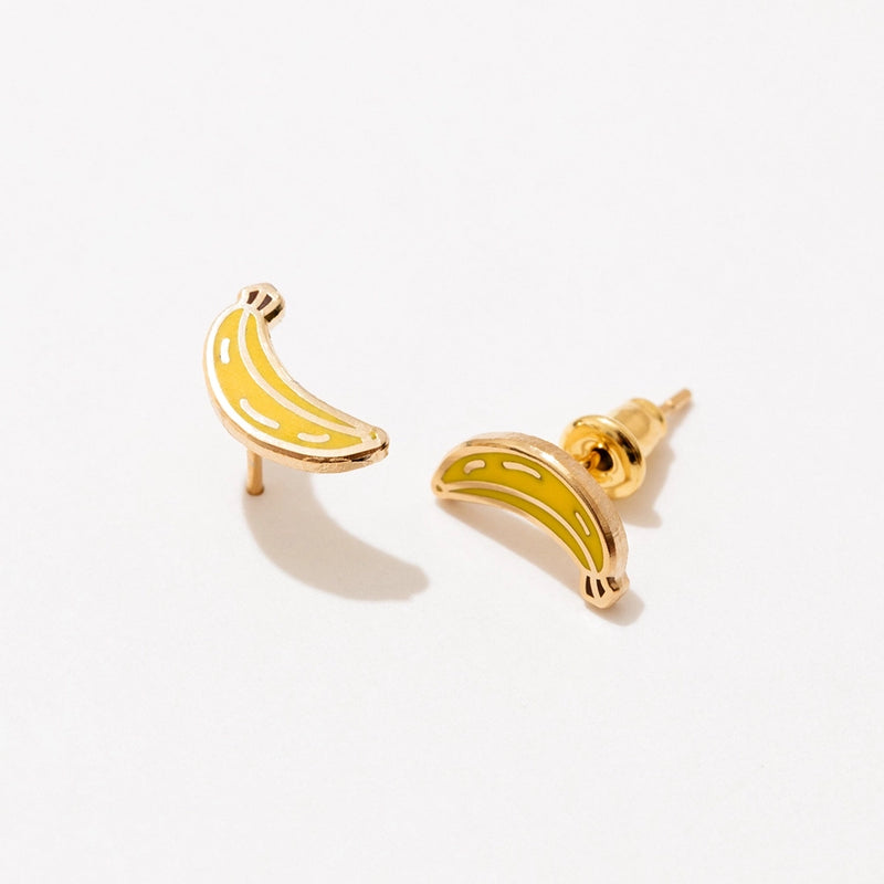 Banana Stud Earrings