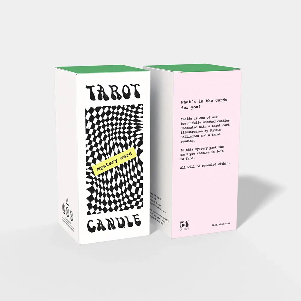 Mystery Card Tarot Candle