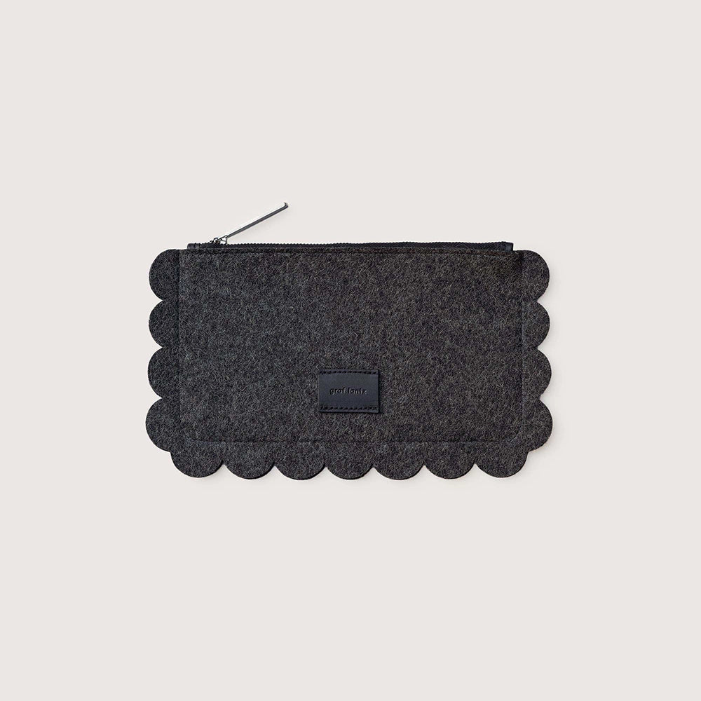 Deco Wool Clutch Purse
