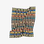 Ribbon Knit Throw Blanket