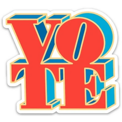 Vote Sticker