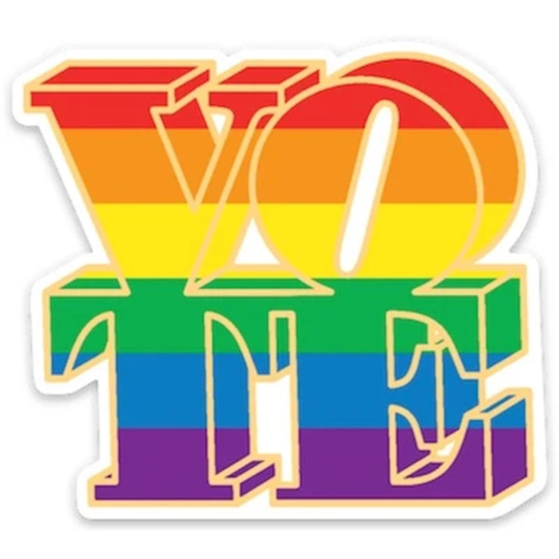 Vote Sticker - Rainbow