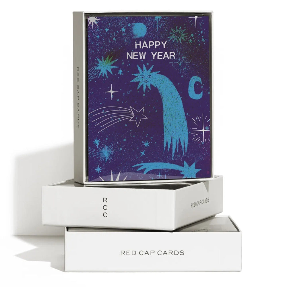 Celestial New Year Boxed Card Set
