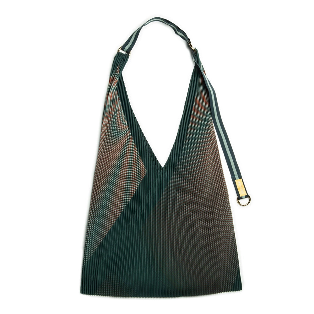Isabella Waves Y Pleated Bag