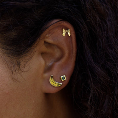 Banana Stud Earrings