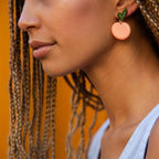 Peach Earrings