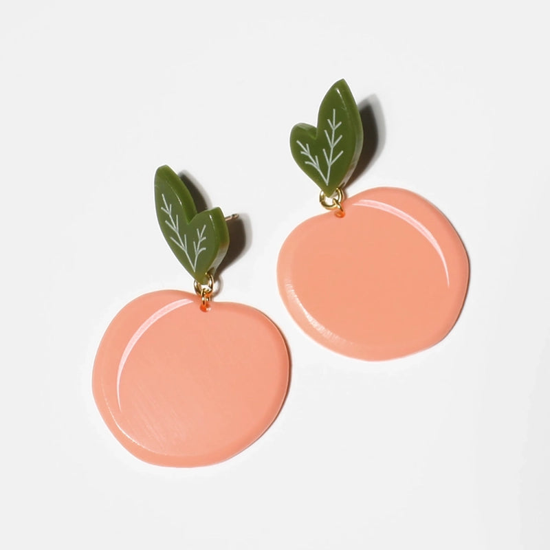 Peach Earrings