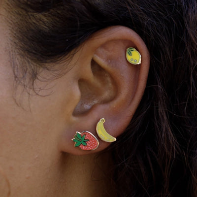 Strawberry Stud Earrings