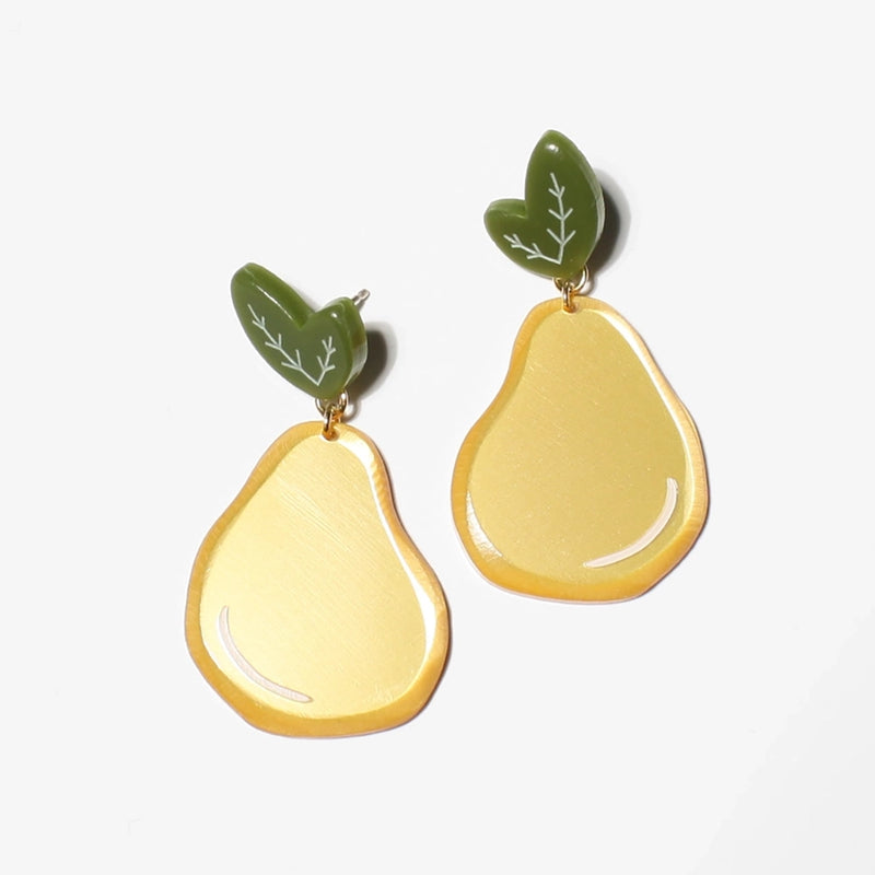 Pear Earrings