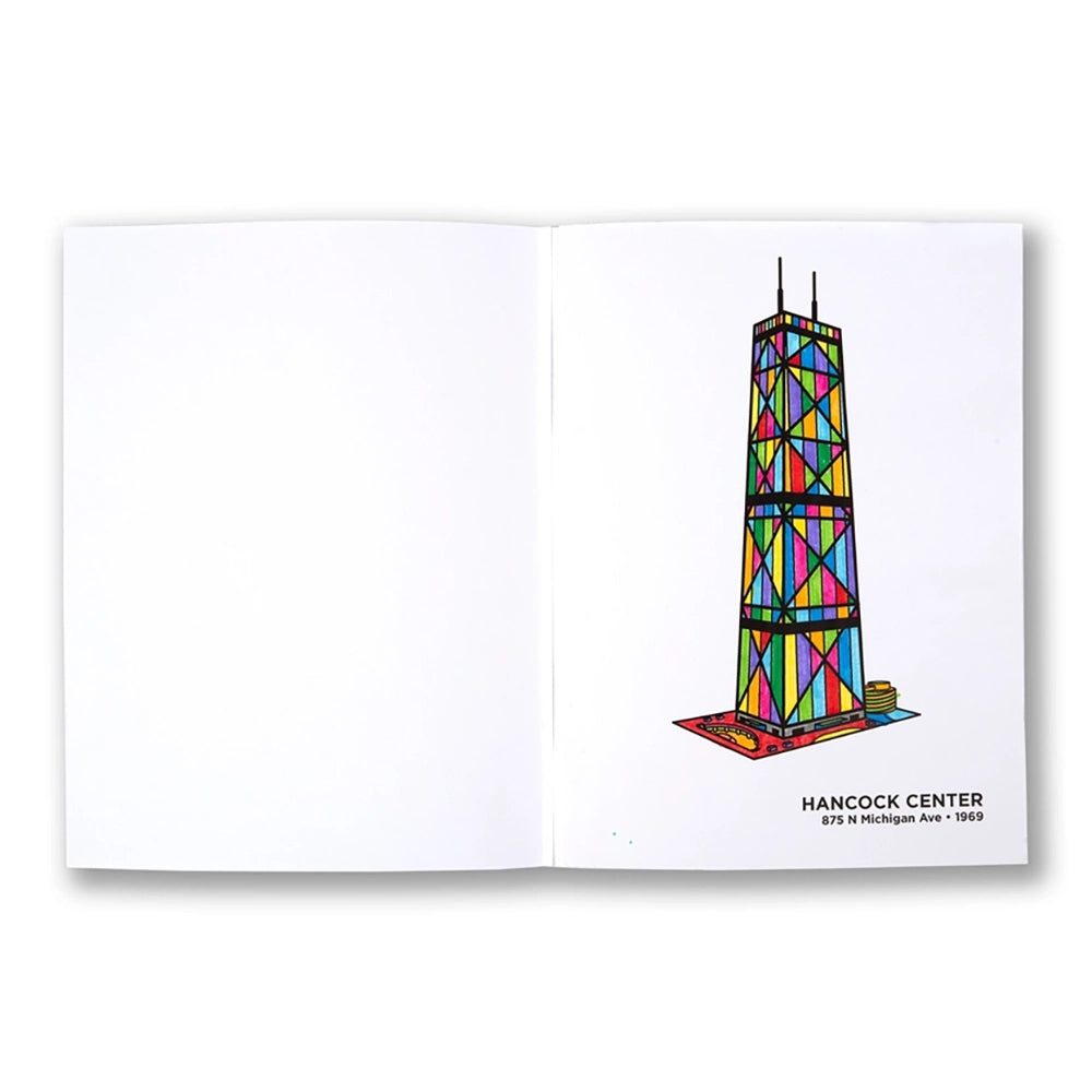 Chicago Architecture Coloring Book