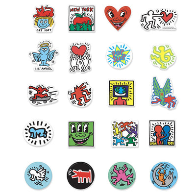 Keith Haring Magnet Set