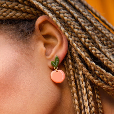 Peach Earrings