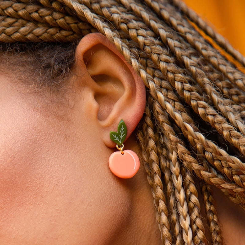 Peach Earrings