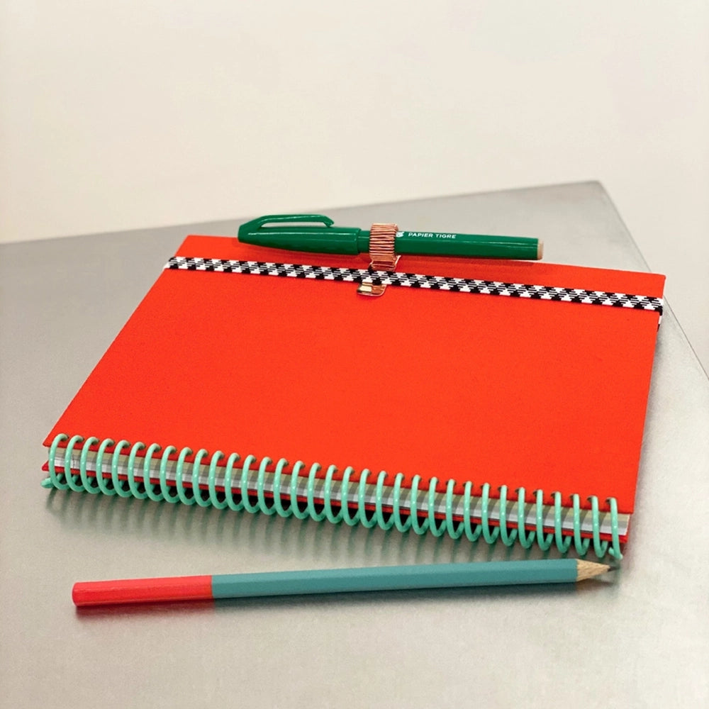 Canvas Spiral Notebook