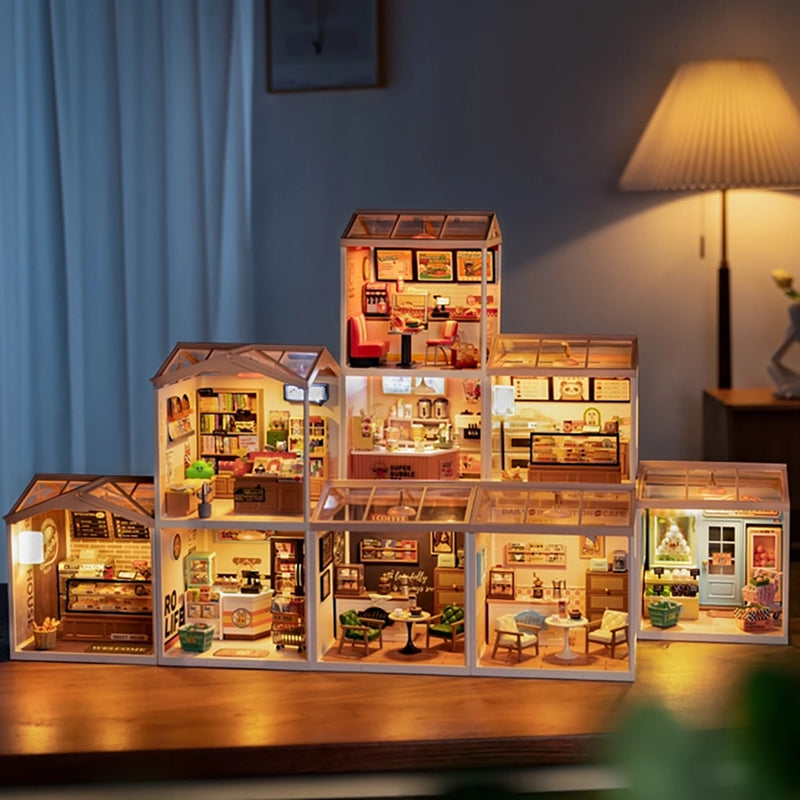 Rolife Miniature House Kit - Burgers