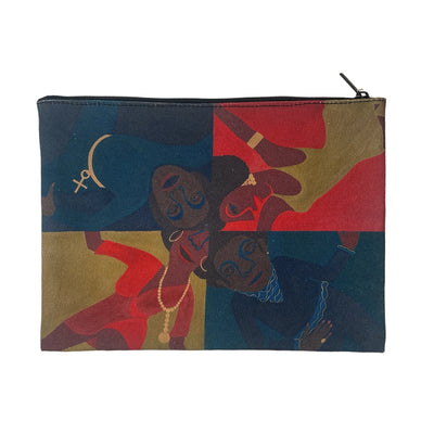 Faith Ringgold Party Time Zip Pouch