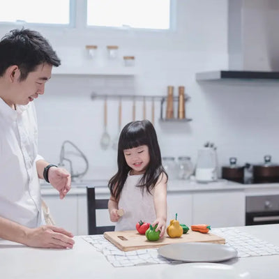Kids Wonky Fruit and Vegetable Playset