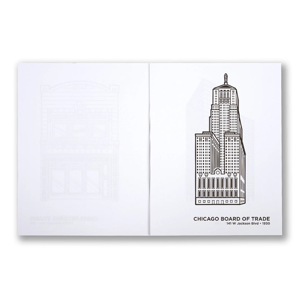 Chicago Architecture Coloring Book