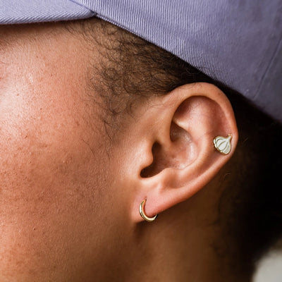 Garlic Stud Earrings