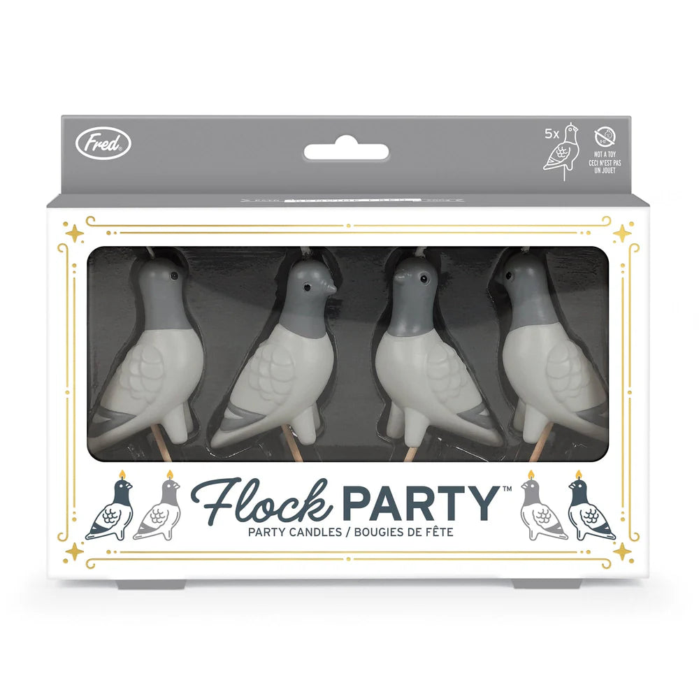 Flock Party Birthday Candles