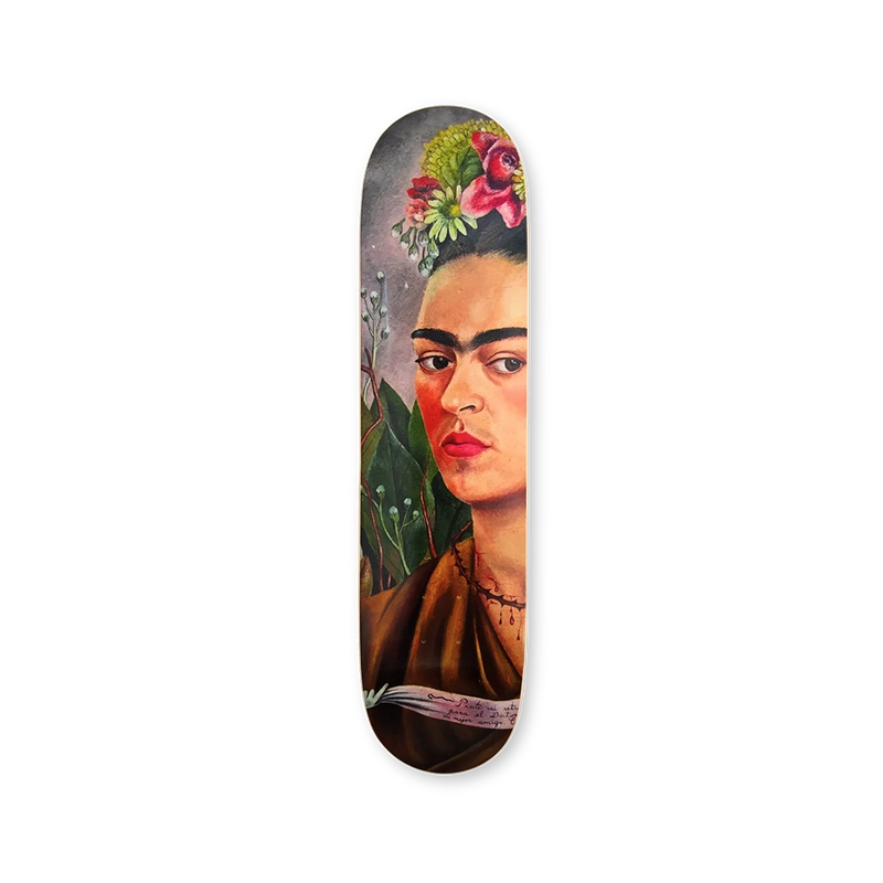 Kahlo Self-Portrait, Dedicated to Dr. Eloesser Skate Deck