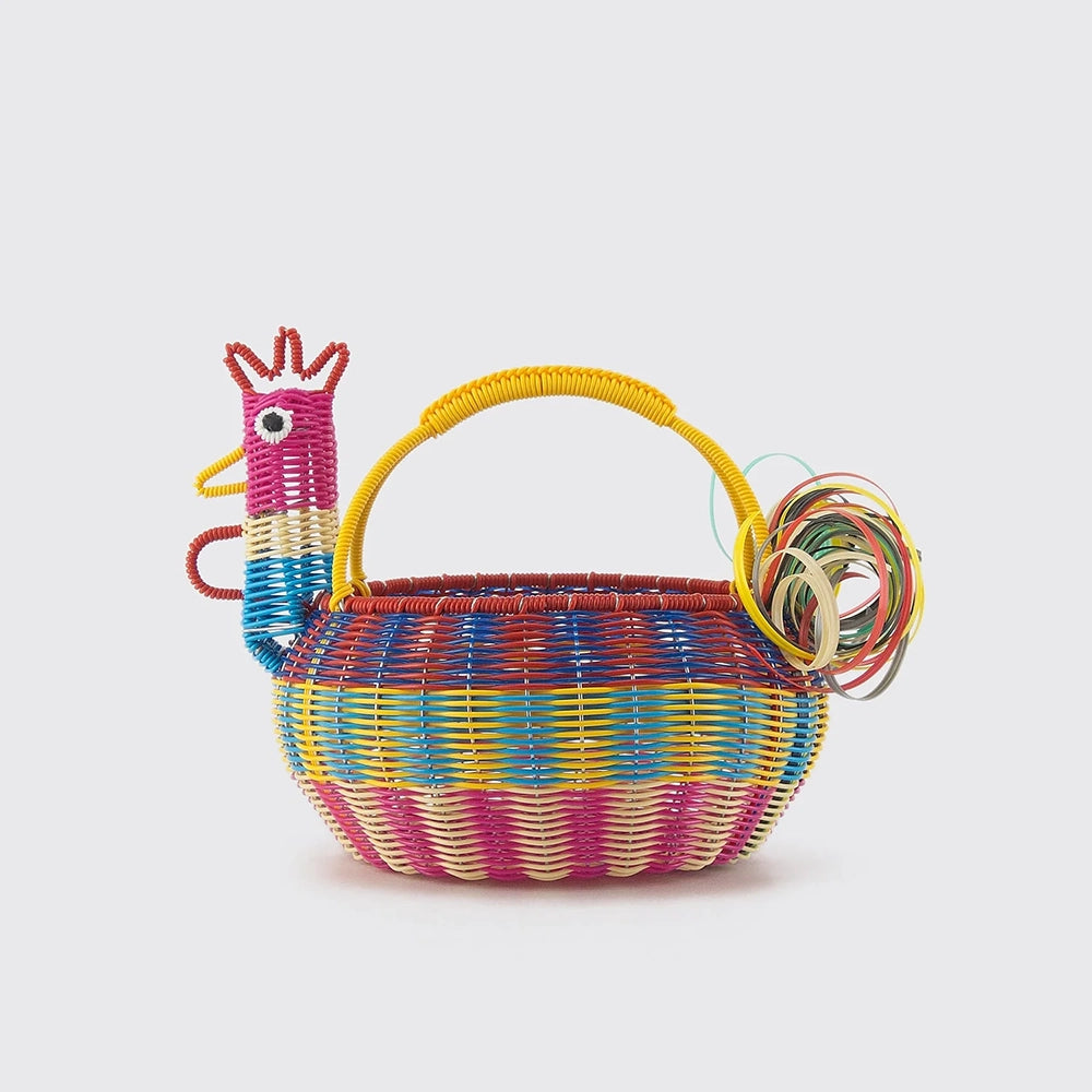 Woven Chicken Basket
