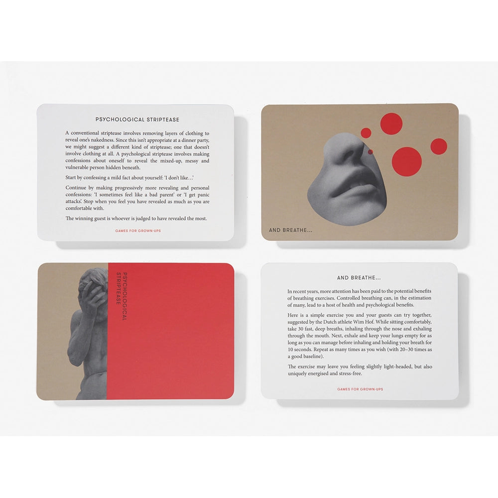 Games for Grown Up's Card Game