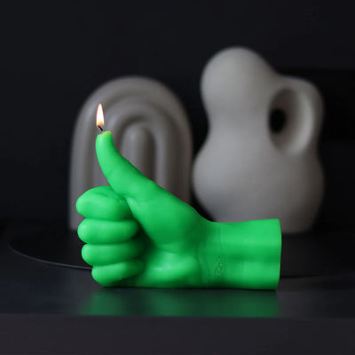 Thumbs Up Hand Candle