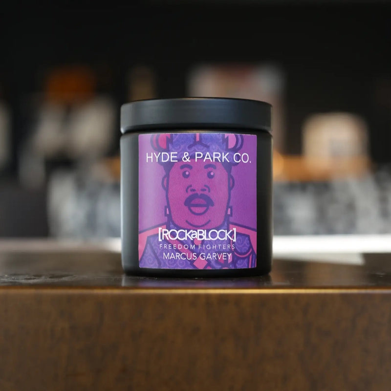 Marcus Garvey Freedom Fighter Candle