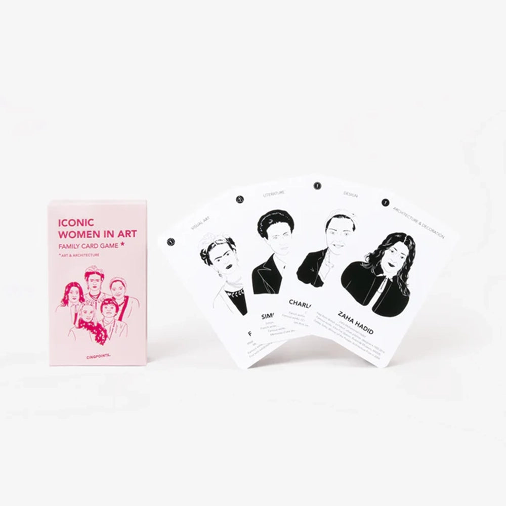 Iconic Women in Art Card Game