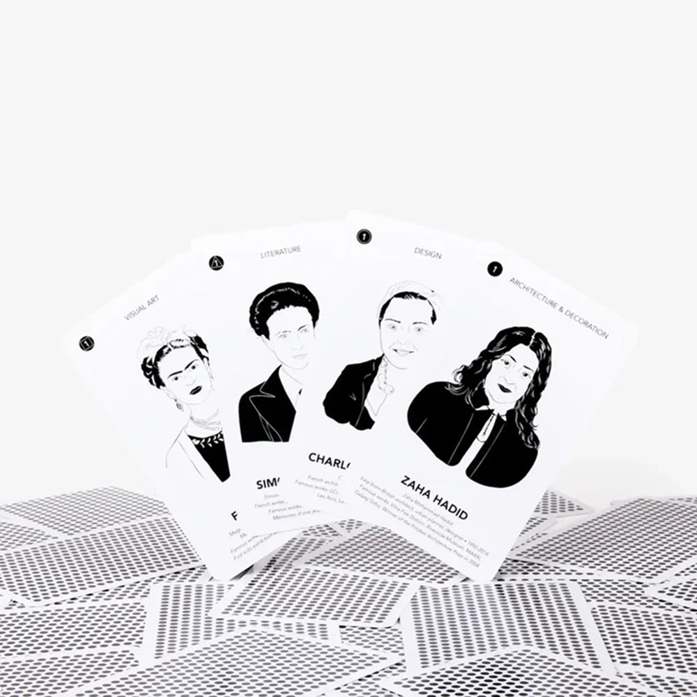 Iconic Women in Art Card Game