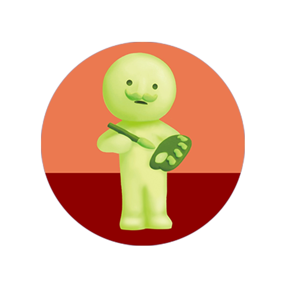 Smiski Glow Mini Figure - Museum