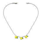 Glass Lemon Necklace