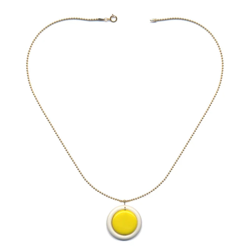 Glass Egg Necklace