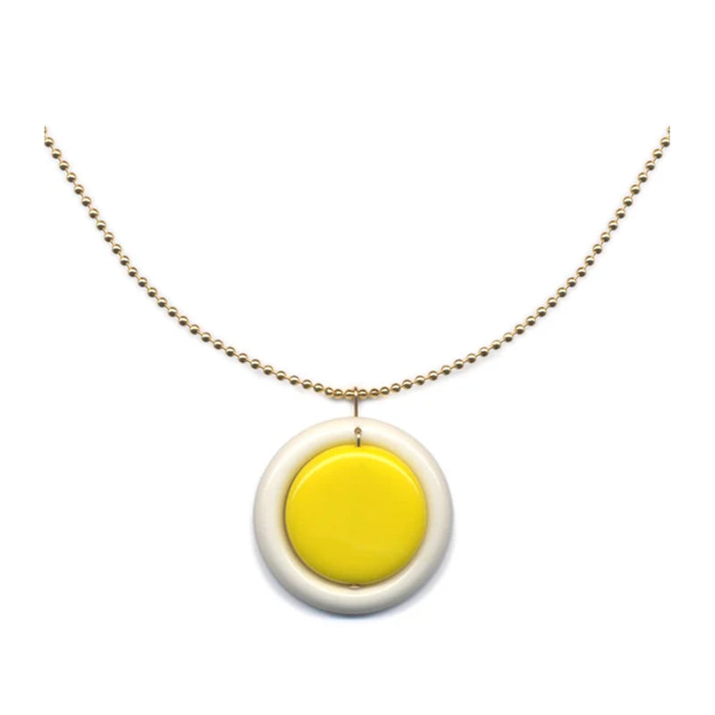 Glass Egg Necklace