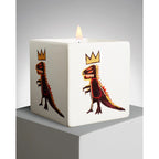 Basquiat Gold Dragon Square Candle