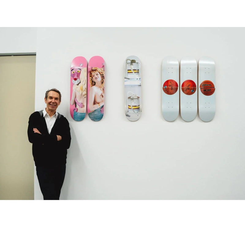 Jeff Koons Three Ball 50/50 Tank Skate Deck Set
