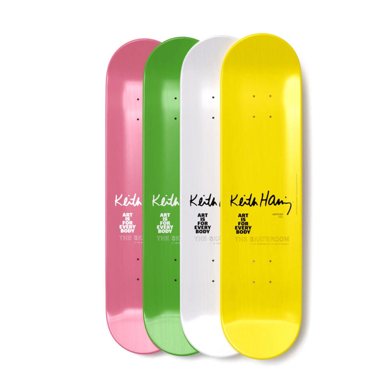 Haring Art is For Everybody Skate Deck Set