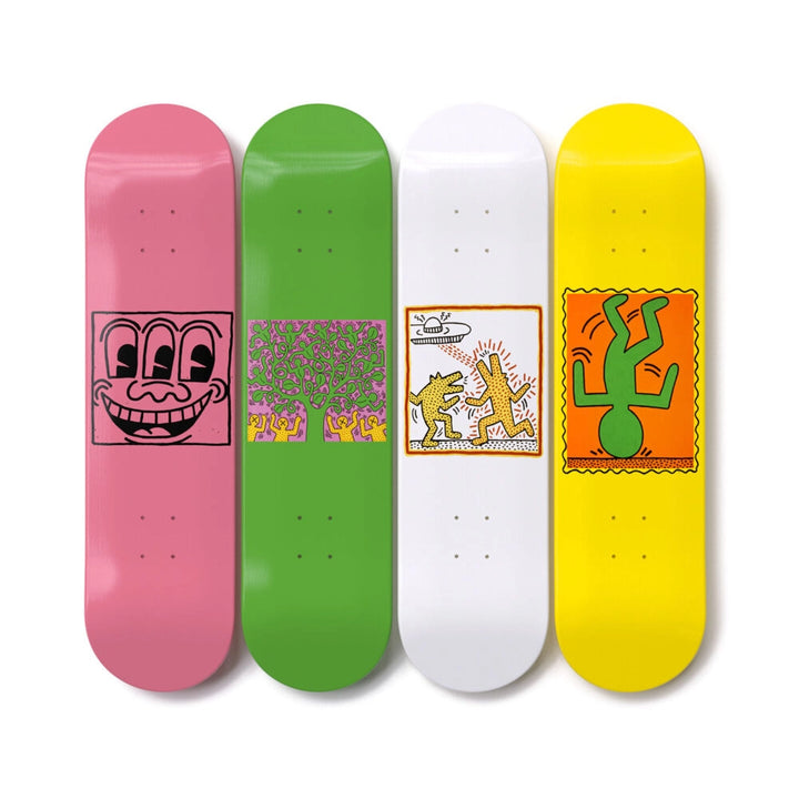 Haring Art is For Everybody Skate Deck Set