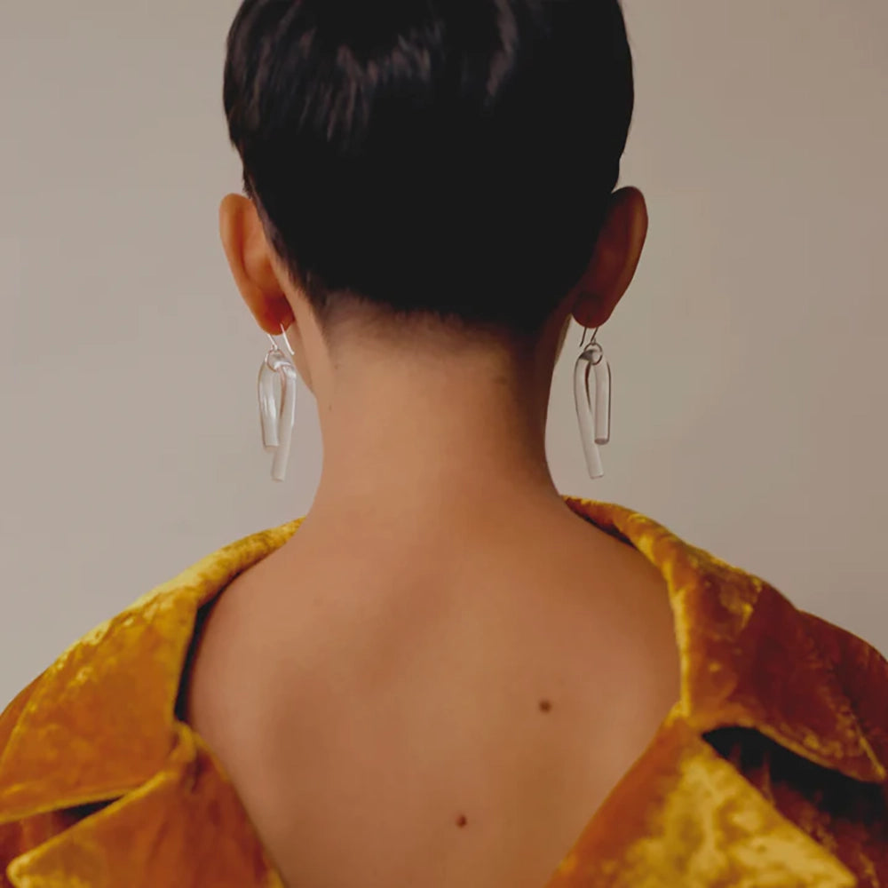 Lucite Loop Earrings