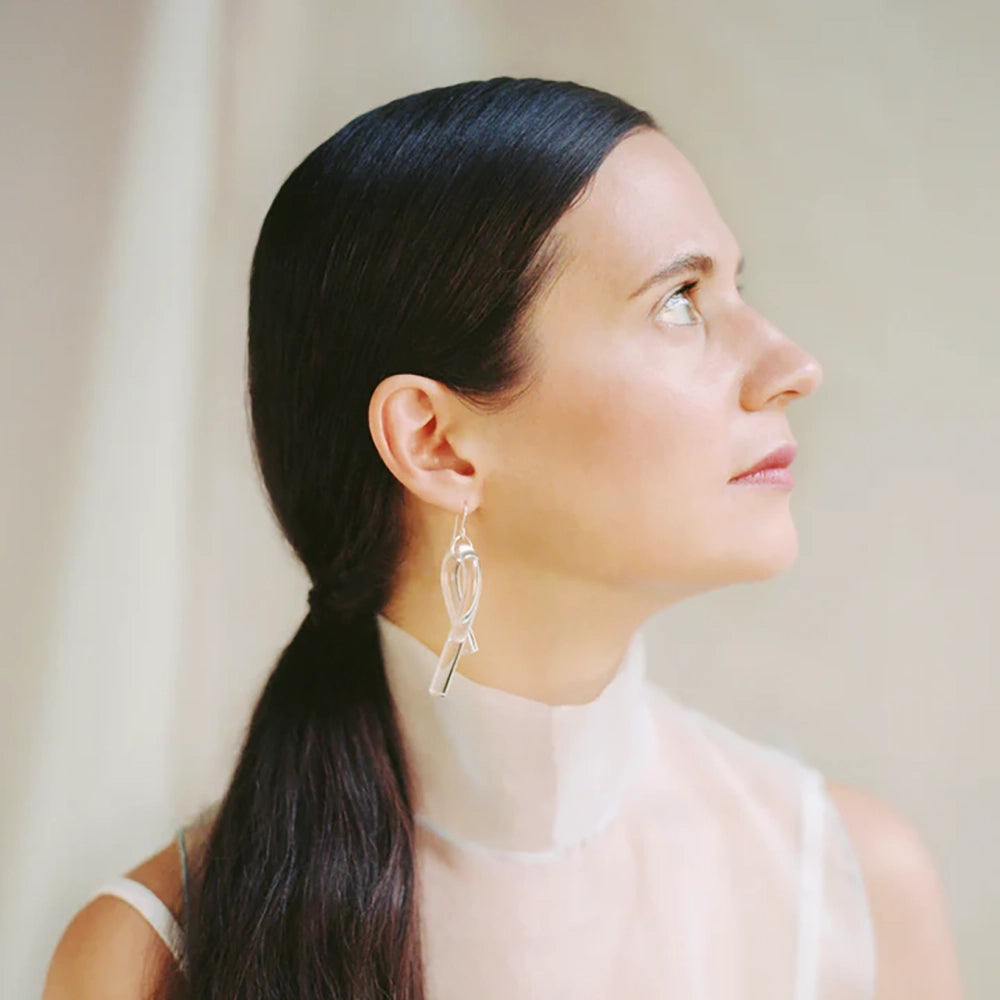Lucite Loop Earrings
