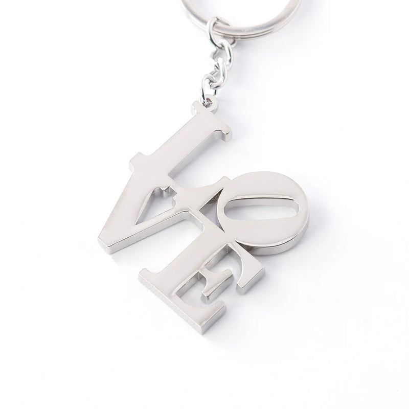 Robert Indiana Love Keychain