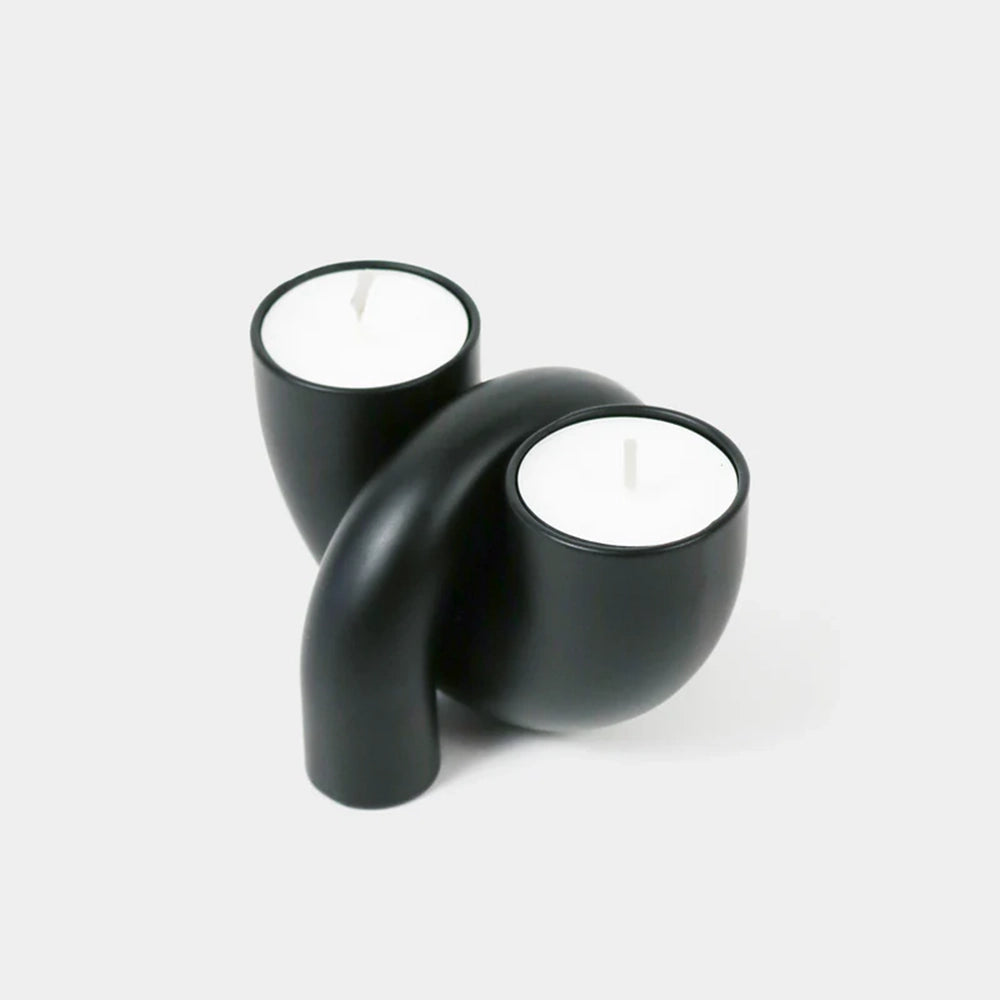 Macaroni Candle Holder
