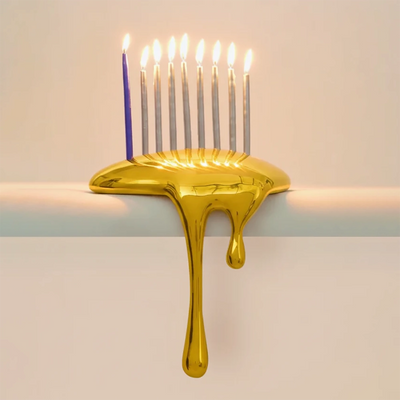 Yoni Alter Eternal Drop Menorah