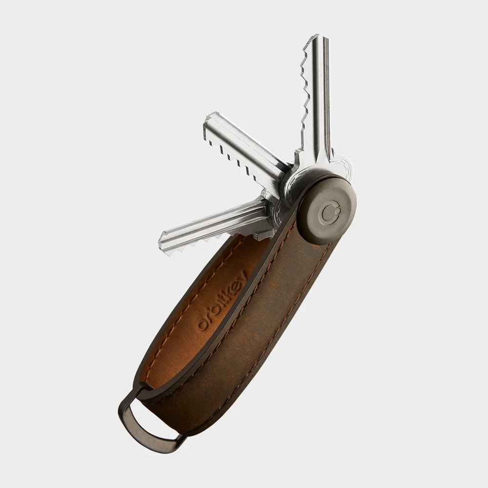 Orbitkey Key Organizer - Crazy-Horse Leather